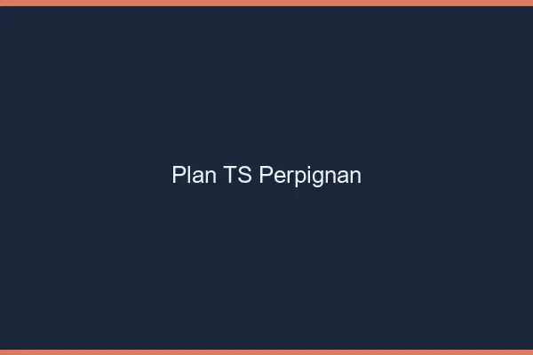 Plan TS Perpignan