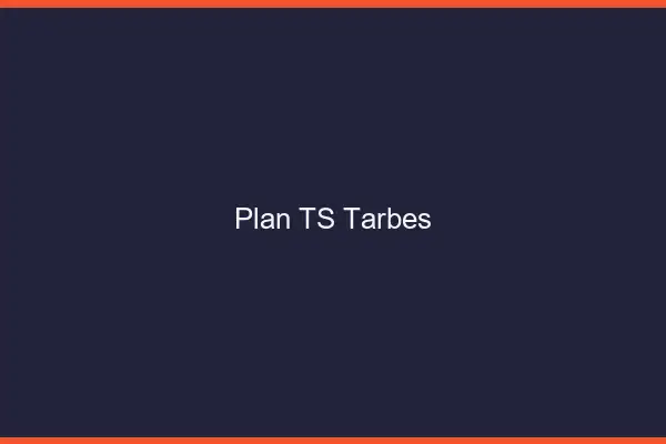 Plan TS Tarbes