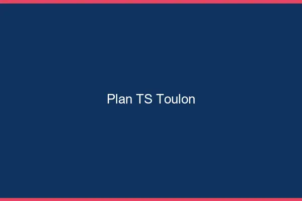 Plan TS Toulon