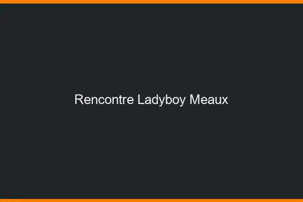 Rencontre ladyboy Meaux