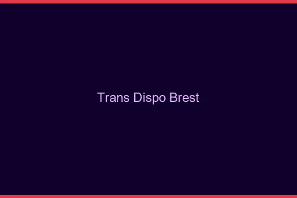 Trans dispo Brest