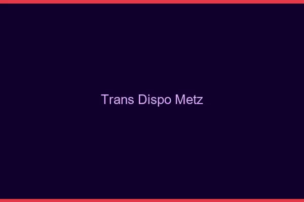 Trans dispo Metz