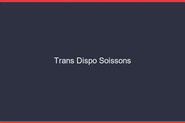 Trans dispo Soissons