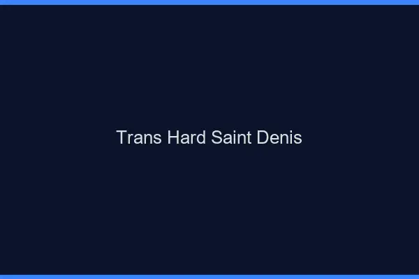 Trans hard Saint-Denis