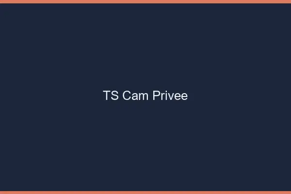 TS cam privée