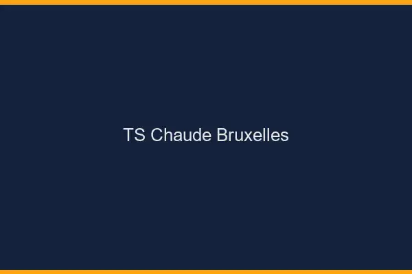 TS chaude Bruxelles