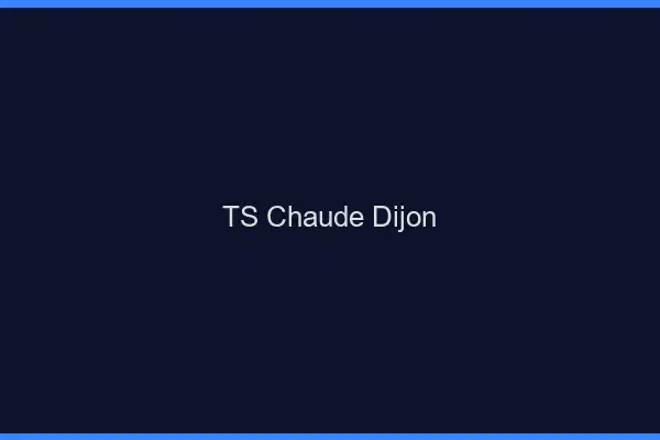 TS chaude Dijon