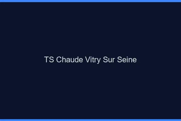 TS chaude Vitry-sur-Seine