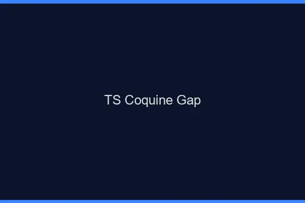 TS coquine Gap