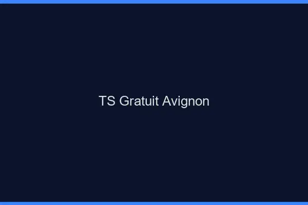 TS gratuit Avignon