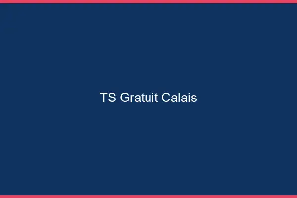 TS gratuit Calais