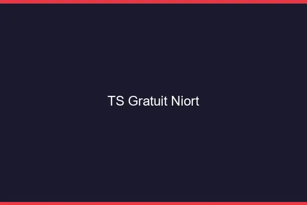 TS gratuit Niort