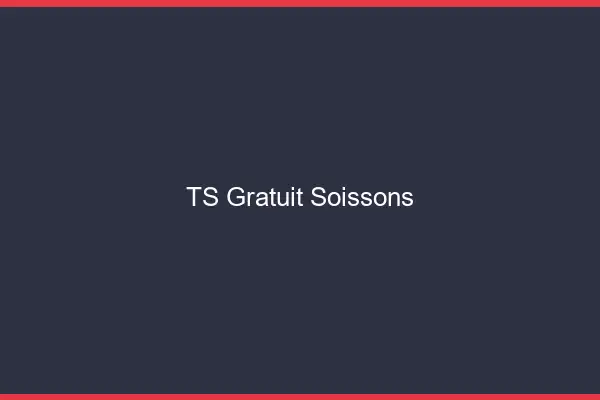 TS gratuit Soissons