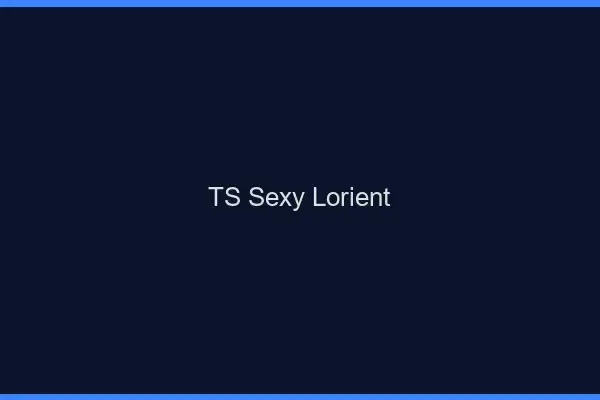 TS sexy Lorient