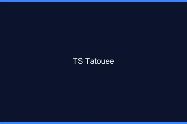 TS tatouée